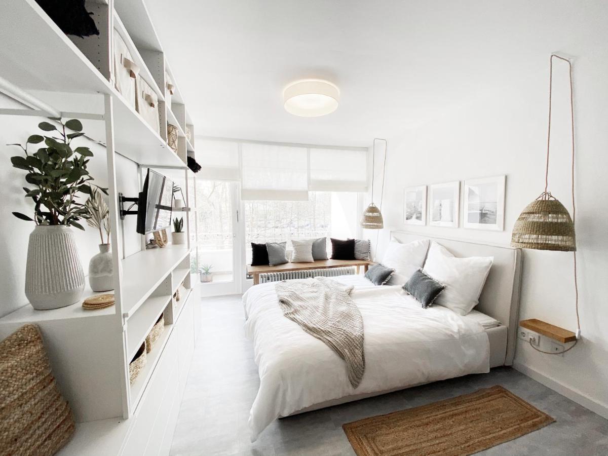 טימנדורפר שטרנד Seaside Rooms - Zentrales Design-Apartment Mit Balkon & Parkplatz - 2 Minuten Zum Strand מראה חיצוני תמונה